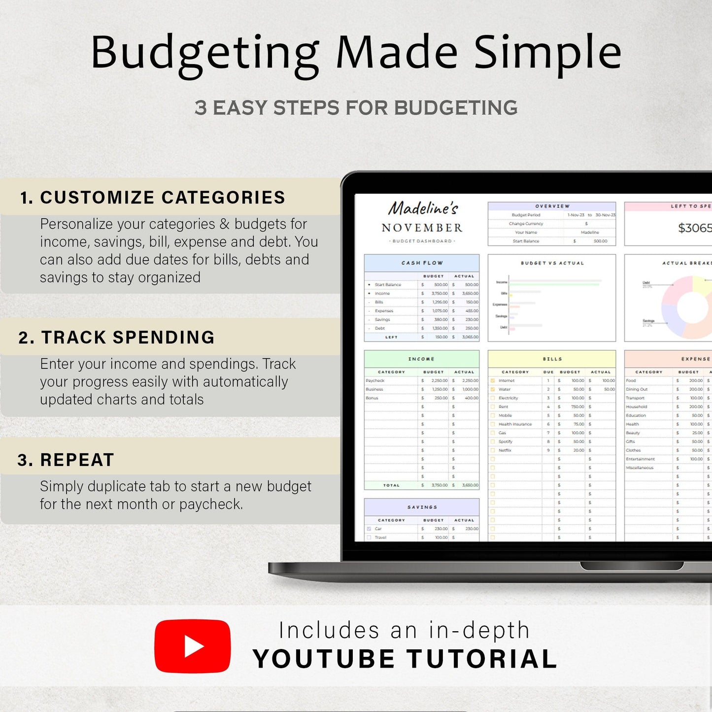 PiggyBudget - Financial Budget Planner